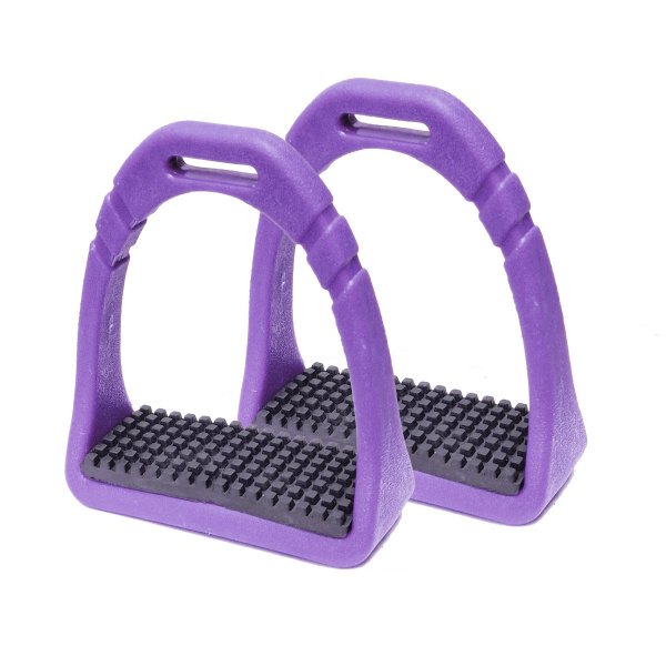 Steigbügel Kunststoff "Little Color Star", Paar Lila