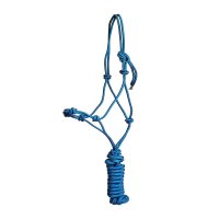 Knotenhalfter "4 Knoten" inkl. Strick türkis