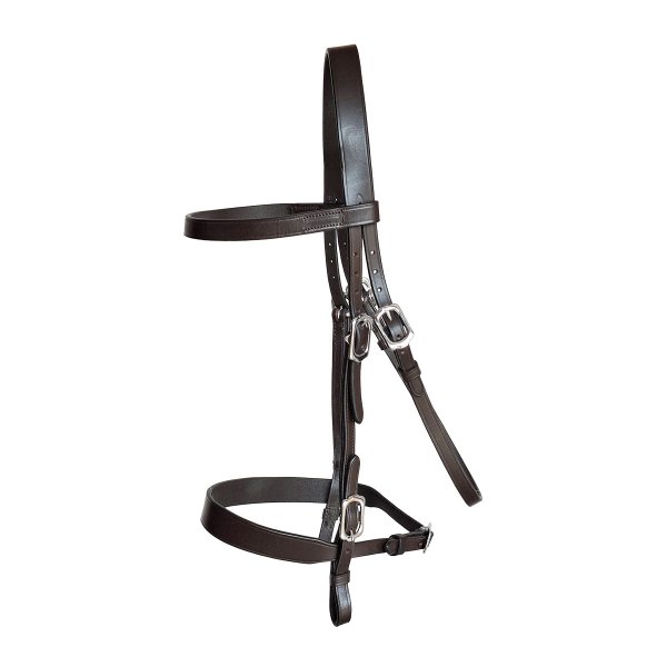 Spanische Trense "Sencillo" braun Cob