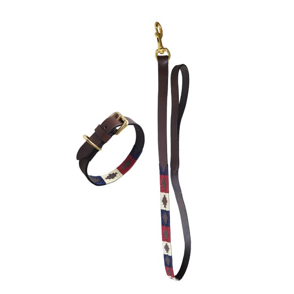 Chukka Dog Set Rot-Navy S