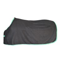 Fleecedecke "Contest" schwarz 125 cm