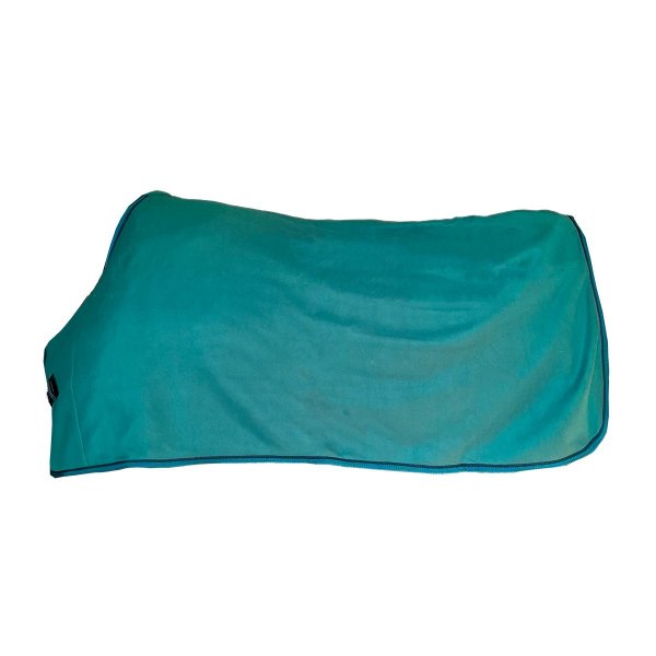 Fleecedecke "Contest" dunkelgrün 125 cm