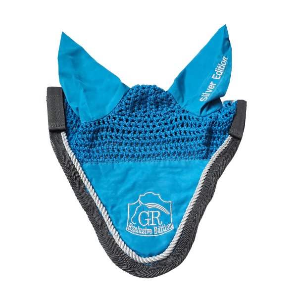 Fliegenhaube "Exclusive Collection" Silver Edition Türkis-Grau XFull