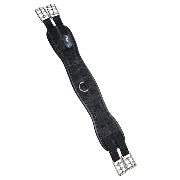 Anatomischer Sattelgurt mit Elastik 80 cm