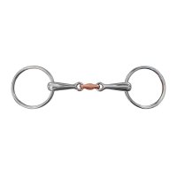 Wassertrense, doppelt gebrochen, mit Kupfermundstück...