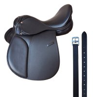 Vielseitigkeitssattel inkl. Steigbügelriemen