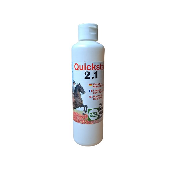 QUICKSTAR 2.1 Premium-Waschmittel für Pferdedecken, 250 ml