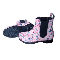Kinder Jodhpur-Boots "Pink Flower Star" Größe 34