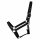 Stall- und Weidehalfter Standard schwarz Pony
