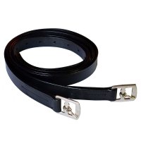 Steigbügelriemen "Basic" Leder, schwarz