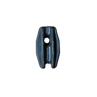 Abspannisolator/Eckisolator (Polyethylen) Eiform, schwarz...