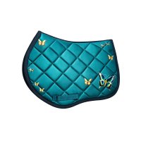 Schabracke "Butterfly" teal