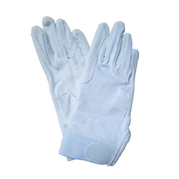 Reithandschuh "Cotton" weiß XS