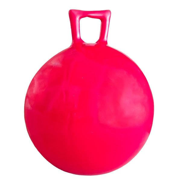 Pferdespielball, groß rot