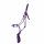 Knotenhalfter "4 Knoten" inkl. Strick lila