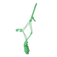 Knotenhalfter "4 Knoten" inkl. Strick grün