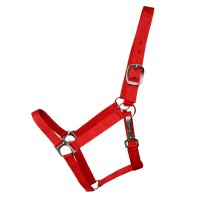 Stall- und Weidehalfter Standard rot Full