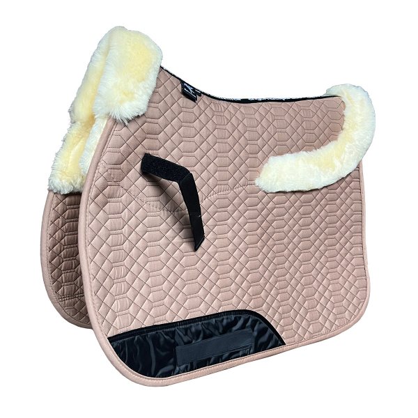 Lammfell Schabracke Fellrand vorn & hinten VSS camel natur