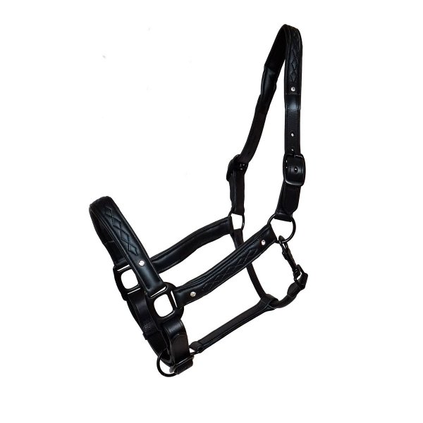 Lederhalfter "Titanium" Cob