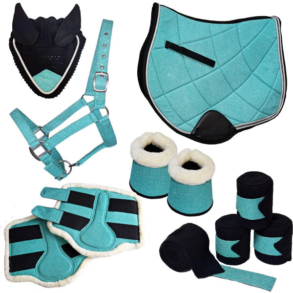 Reitset Kollektion "Nobile" Pony Sea Green