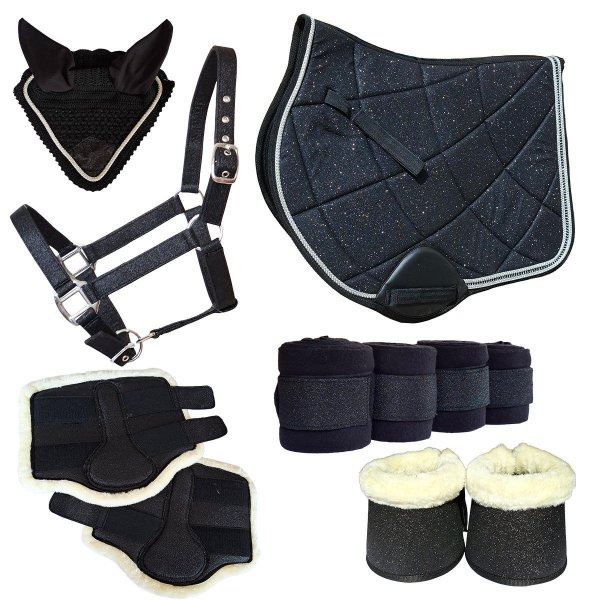 Reitset Kollektion "Nobile" Full Schwarz