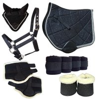 Reitset Kollektion "Nobile" Full Schwarz