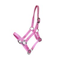Fohlenhalfter 3-fach verstellbar Pink