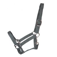 Kunststoffhalfter "Meadow" grau Pony