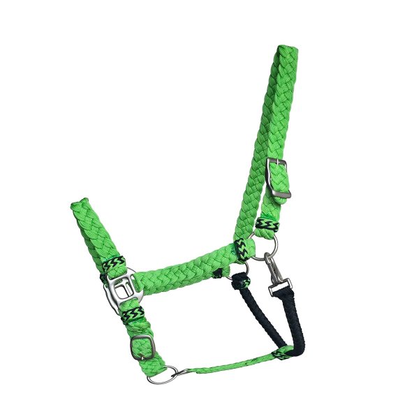 Kunststoffhalfter "Kentucky" limette-schwarz Full