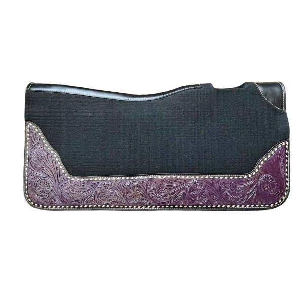 Westernpad mit Lederverzierungen- FOB Indien