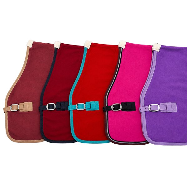 Fleecedecke Comfort Mini Rot-/Rosa-/Lilatöne 75 cm