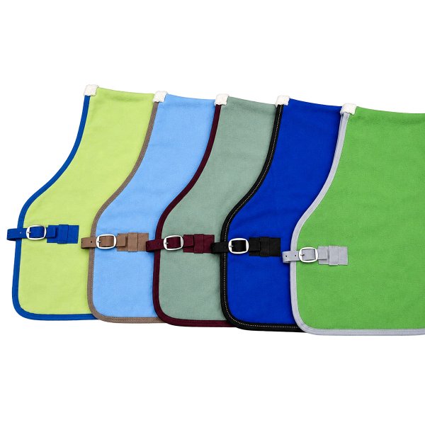 Fleecedecke Comfort Mini Blau-/Grüntöne 75 cm