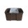 Putzbox "Step" braun-hellblau B-Ware