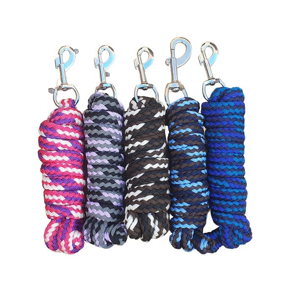 Führstrick "Basic bunt" mit Snapkarabiner