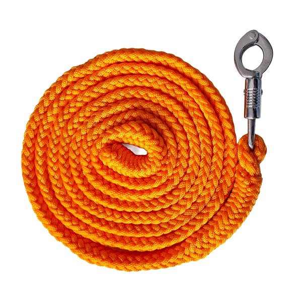 Führstrick "Meadow" mit Panikhaken Orange