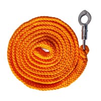 Führstrick "Meadow" mit Panikhaken Orange