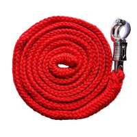 Führstrick "Meadow" mit Panikhaken Rot