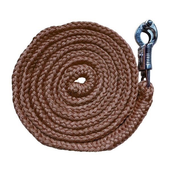 Führstrick "Meadow" mit Panikhaken Mocca