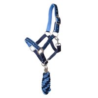 Halfterset "Starlet" Navy Pony