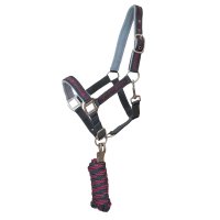Halfterset "Starlet" Grau Full