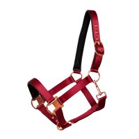 Halfter "Glossy Design" Cob Weinrot