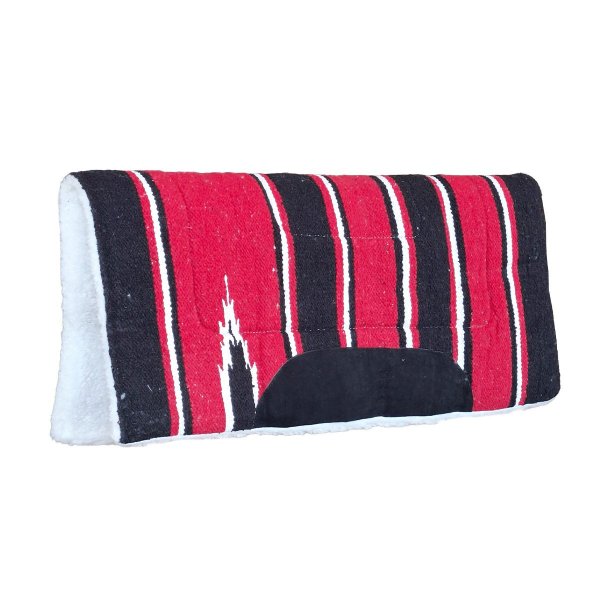 Navajo-Pad "Durango" Rot-Schwarz