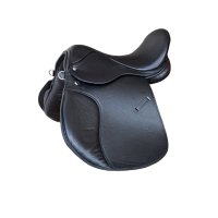 Vielseitigkeitssattel "Allround" schwarz 17"