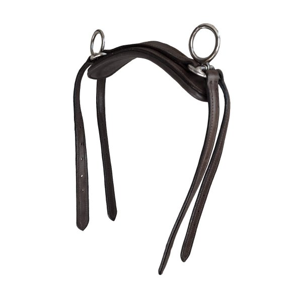 Halsriemen "Top Class" für Einspänner Schwarz XXFull