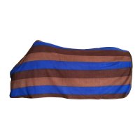 Abschwitzdecke "Stripes" 125 cm blau-braun