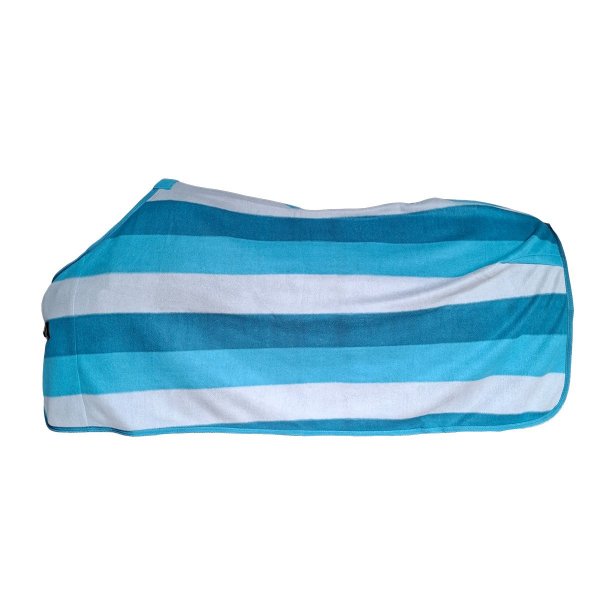 Abschwitzdecke "Stripes" 135 cm türkis Farbmix