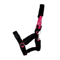 Kunststoffhalfter "Protect" Full magenta-schwarz